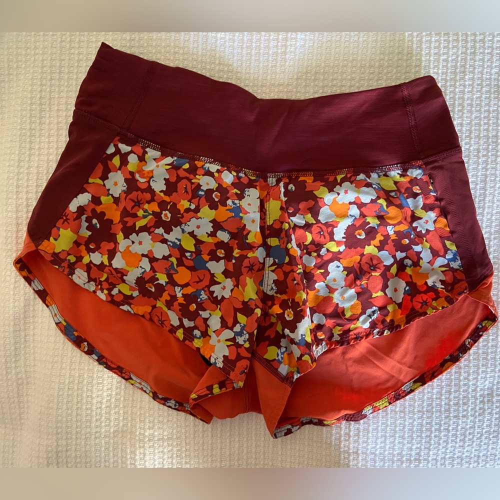 Outdoor Voices Flower Running Shorts